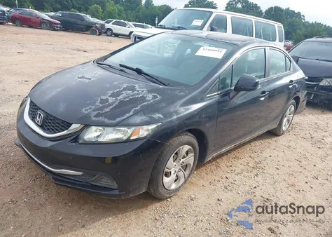 2013 Honda Civic Lx z USA, uszkodzony, nr VIN 2HGFB2F54DH531207